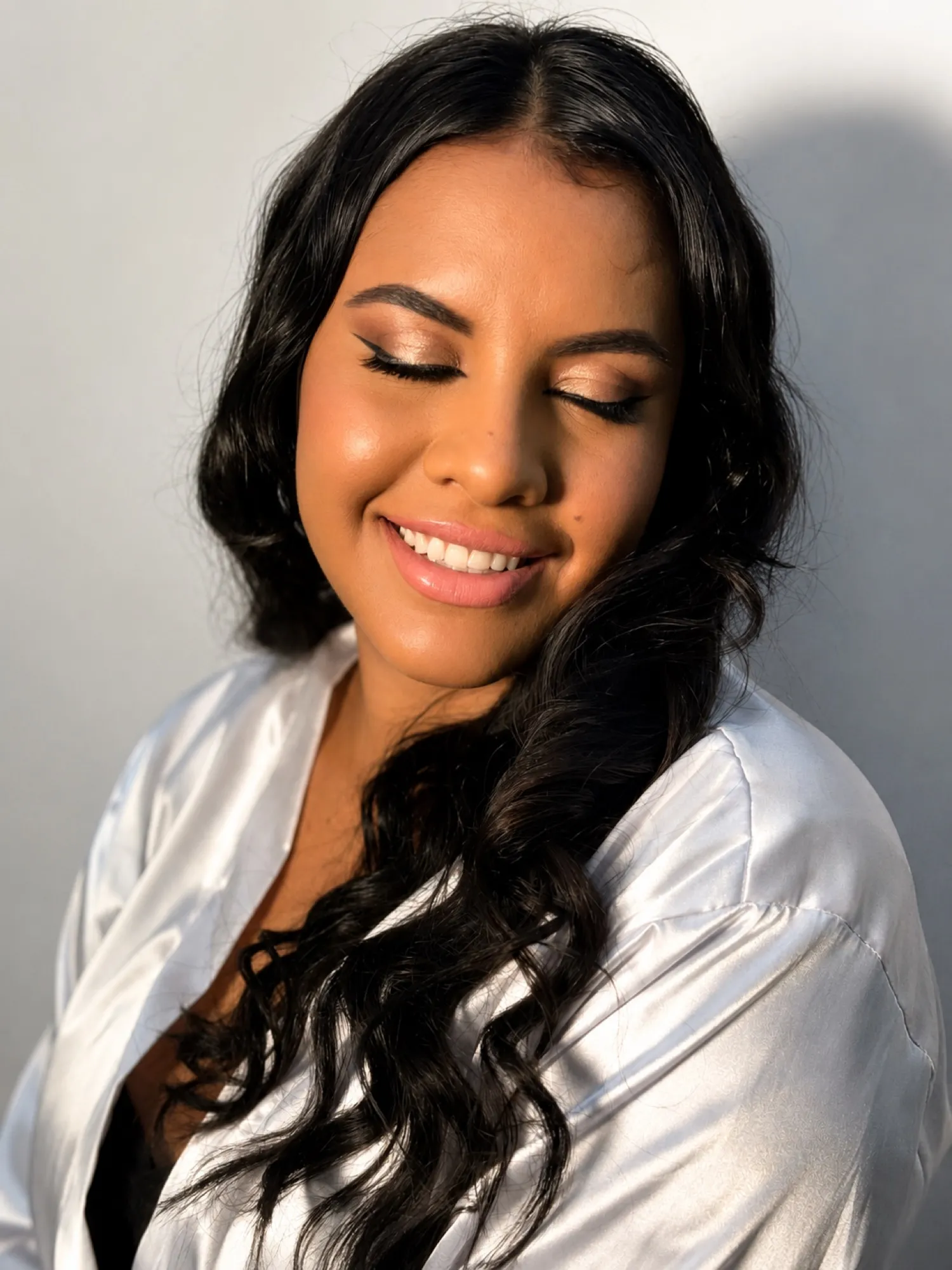 Maquillaje glam realizado por Sara