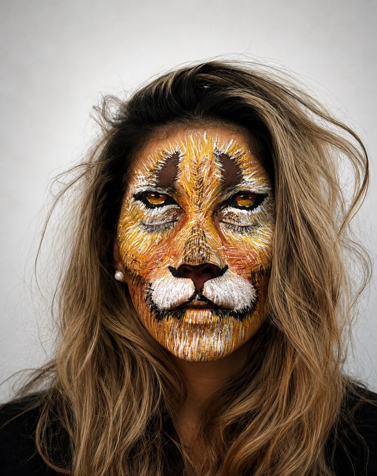 Maquillaje artístico realizado por Sara