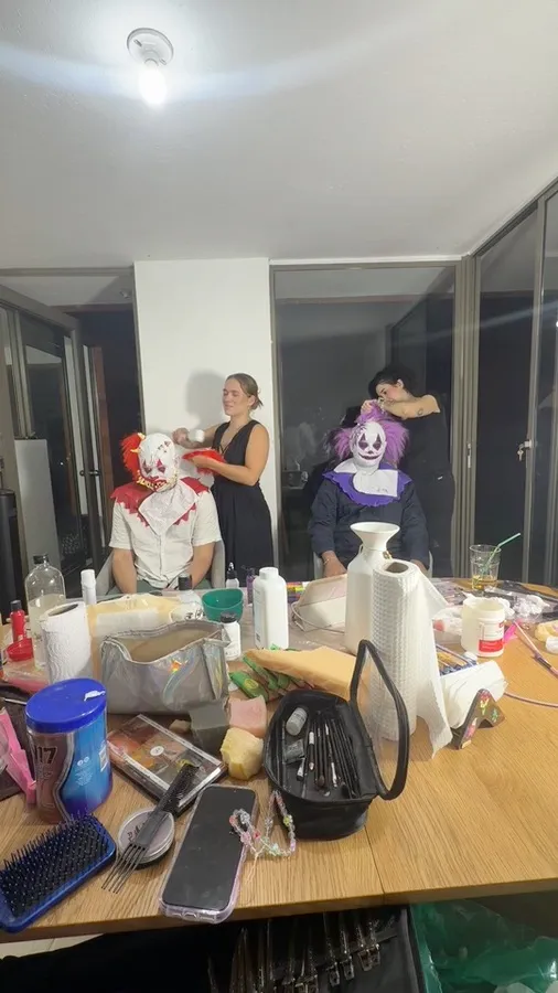 Maquillaje para producción realizado por Sara