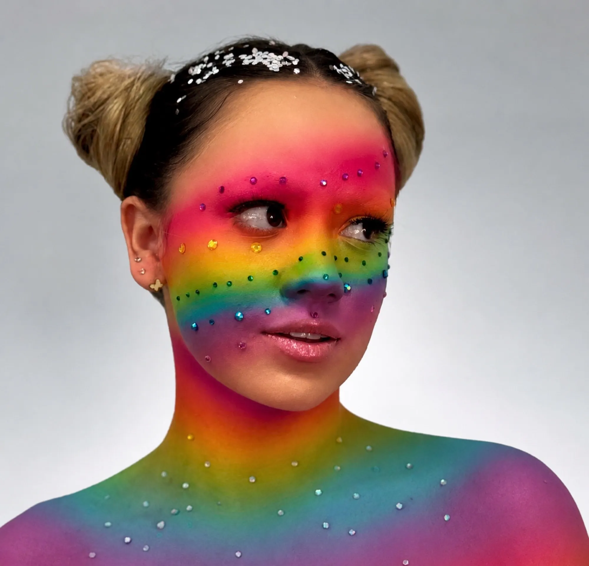Maquillaje artístico realizado por Sara